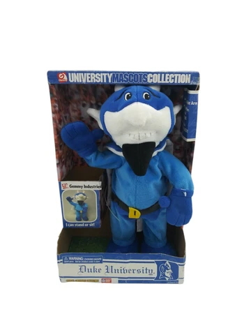 Gemmy Mascots Collection University of Duke Blue Devils Does Not Work 2001 Cover