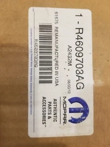 Starter Motor MOPAR R4609703AG - Picture 1 of 3
