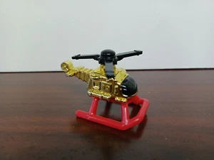 Vintage 1996 Micro Machines Exploration Sea GOLD HELICOPTER by Galoob - Picture 1 of 4