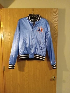 NIKE NBA All Star Game Satén Bomber Chaqueta a Presión Para Hombre Mediana Usada en Excelente Condición - Imagen 1 de 5