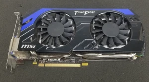MSI TWIN FROZR N660TI PE 2GD5 GRAPHICS VIDEO CARD - Picture 1 of 7