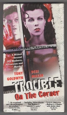 Trouble on the Corner (Factory Sealed VHS Screener) Tony Goldwyn / Debi Mazar - Image 1 of 2
