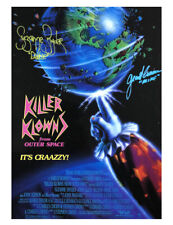 Killer Klowns From Outer Space A3 Poster Signed by Snyder & Cramer 100% + COA