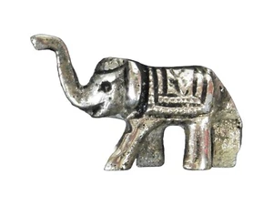 Small Elephant Incense Holder Silver Coloured 2.7 x 4.2 x 1.6 cm - Picture 1 of 4