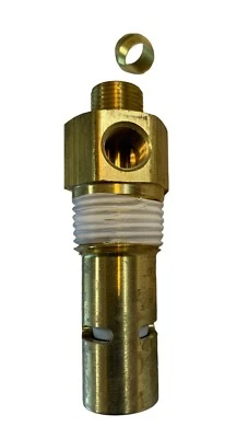 American Made Compressor Check Valve 5/16 Compression Tube X 1/2 NPT-M - Image 1 of 2