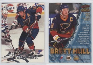 1997-98 Pacific Paramount Silver Brett Hull #159 HOF