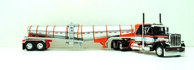 DCP МАСШТАБ 1/64 359 PETERBILT МАЛЕНЬКИЙ ДВУХЪЯРУСНЫЙ ОРАНЖЕВЫЙ, ЧЕРНЫЙ, БЕЛЫЙ И ПОЛЯРНЫЙ ТАНКЕР  - Изображение 1 из 2