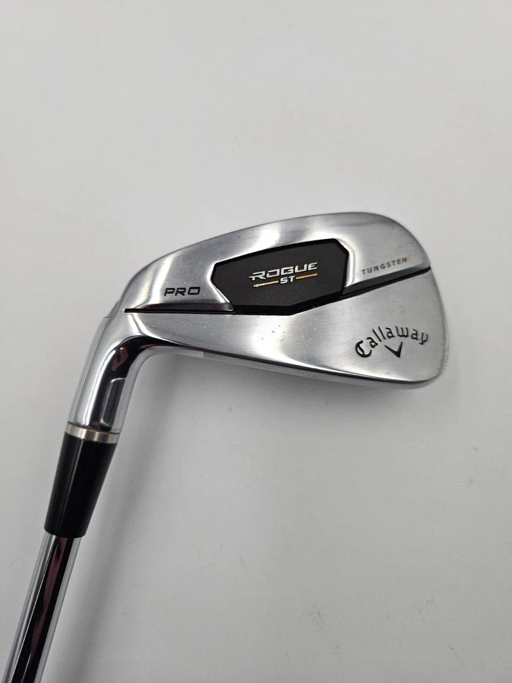 LEFT HANDED Ex Demo Callaway Rogue ST Pro 7 Iron, Regular Flex Steel Shaft - Image 1 of 4