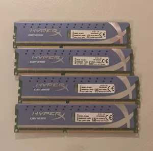 Kingston HyperX Genesis 4x8GB KHX16C9K4/32X DDR3 1600 Deasktop Memory - Picture 1 of 3