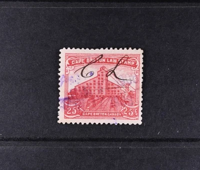 Canada Revenue Scott # NSC12 F-VF Used Law Stamp Cat $300 - Image 1 of 2