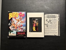 Bubsy in Fractured Furry Tales (Atari Jaguar) CIB Complete with Manual Tested!