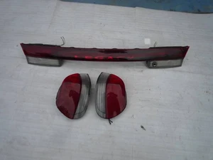 JDM 1993 1998 SUBARU LEGACY BG5 BG9 WAGON 3PIECE CLEAR LENS TAIL LIGHT SET OEM - Imagen 1 de 10