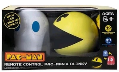 PAC-MAN + BLINKY GHOST LED Remote Control Toy Wireless Bandai Namco Pac-Man  - Image 1 of 4