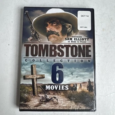Tombstone Collection 6 Movie DVDs Starring Sam Elliot, New and Sealed - Image 1 of 3