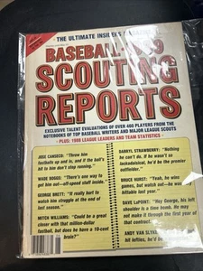 Baseball 1989 Scouting Reports Bagged & Boarded - Picture 1 of 1