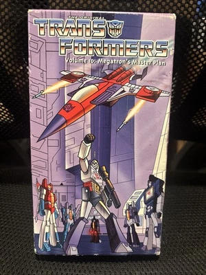 Transformers - Vol. 10: Megatrons Master Plan (VHS, 2000) RARE~VGC~F.H.E Video - Image 1 of 4