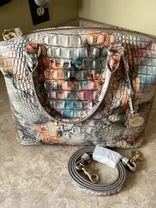 Neu mit Etikett Brahmin Duxbury Umhängetasche Edelstein Leder - Bild 1 von 8