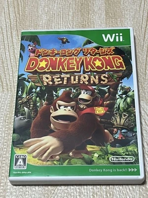 Donkey Kong Returns Wii Action Game 2-Player Co-op Excellent Condition - Image 1 of 3