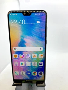 Huawei P20 - 128GB - Black (Unlocked) (Dual Sim) Full Working No issue-B3-3 - Picture 1 of 9