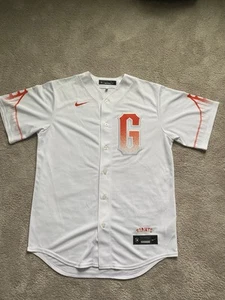 Men's San Francisco Giants Nike White City Connect Blank Team Jersey - Size M - Picture 1 of 4
