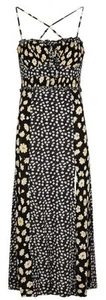 NWT Free People Tigerlilly Midi Sundress Sz XS Floral Sleeveless Dress Boho $128 - Picture 1 of 10