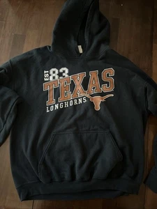 Adult Vintage Texas Longhorns Sweatshirt 2XL 90s Hoodie - Picture 1 of 7