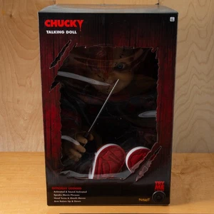 Chucky Talking Doll - Spirit Halloween NEW IN BOX "Try Me" Button Working - Picture 1 of 6