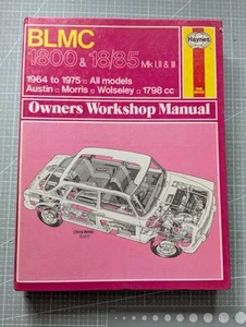 Austin Morris 1800 & Wolseley 18/85 (1964-1975) Haynes Workshop Manual - Picture 1 of 8