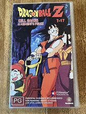 Dragon Ball Z VHS 3.17 Cell Games A Moments Peace Video Tape Madman Anime