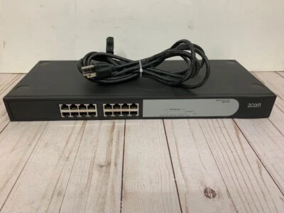 Interruptor de línea base 3COM 2816 3BLUG16A 16 puertos 10/100/1000 Foto 1 de 4