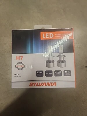 H7 Led Bulbs 6000k Lumes 2 Pack - Image 1 of 4