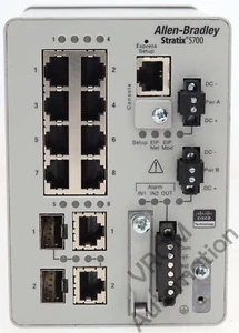 Allen Bradley 1783-BMS10CGN /A STRATIX 5700 ETHERNET SWITCH 10 PORT - Picture 1 of 5