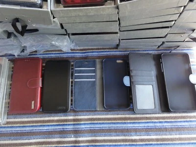 iPhone leather flip case for iPhone 6 ,7, 8 and 6,7,8 plus models - image 1 of 4