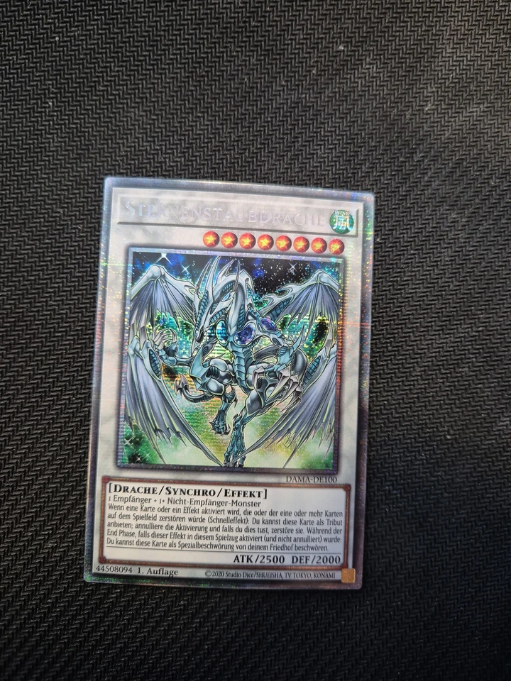 Stardust Dragon - NM - StarlightRare - DAMA-DE100 - German - Image 1 of 1