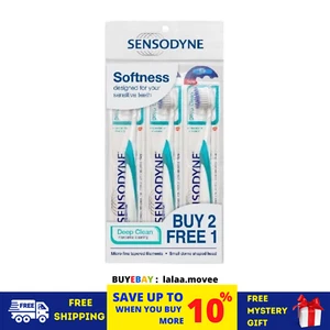 3s Sensodyne Deep Clean Precision Toothbrush SOFT For Sensitive Teeth - Picture 1 of 5