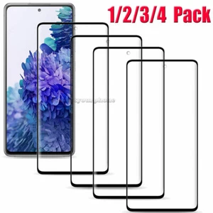 For Samsung Galaxy S20 FE 5G Tempered Glass Screen Protector Full Coverage - Picture 1 of 16