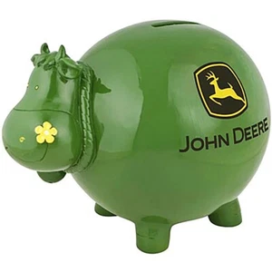 LP10374 - John Deere Cow Savings Bank - Picture 1 of 1