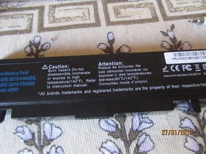 Battery for Samsung laptop R500 new replacement - Zdjęcie 1 z 4