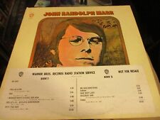 1970 JOHN RANDOLPH MARR S/T White Label Promo LP Warner Bros. Gospel Rock NM/NM