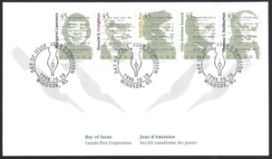 🍁Canada   #1626a Combo    "CANADIAN AUTHORS"    Brand New  1996 First Day Cover - Picture 1 of 2