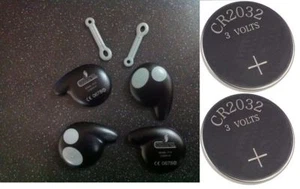 Cobra 7777 Car Alarm Replacement Remote Fob Key Case shell kit x2 + Batteries x2 - Picture 1 of 1