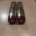 2 Milani Color Statement Lipstick #49 Brandy Berry ~ New Unsealed For Photos