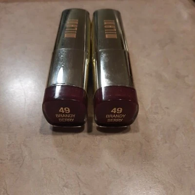 2 Milani Color Statement Lipstick #49 Brandy Berry ~ New Unsealed for photos - Image 1 of 4
