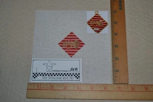 HP needlepoint canvas, Toy Horn, Christmas, #AT19 by The Princess and Me - Picture 1 of 4