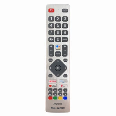 New Original SHW/RMC/0134 For Sharp Aquos Voice TV Remote Control 40BL2KA 2020 - Image 1 of 2