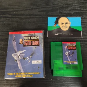 Chuck Yeager's Fighter Combat Nintendo NES Komplett In Box CIB Near Mint /150 - Bild 1 von 3