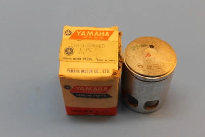 NOS YAMAHA 1972 AT2M 1973 ATMX 2ND O/S PISTON PART# 318-11636-00-00 - Image 1 of 4
