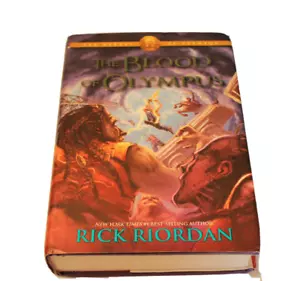 BLOOD OF OLYMPUS Fantasy Books Riordan Book #5 Heroes of Olympus 2014 Youth HC - Imagen 1 de 4