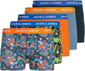 Boxer uomo JACK & JONES confezione da 5 pezzi Magical Forest Coronet Blue, Exuberance - Foto 1 di 5