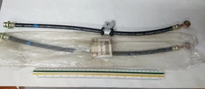 Two Front Brake Hoses for HONDA ACCORD 83-85 OEM 46410-SA5-033 01464-SA5-040 - Picture 1 of 1